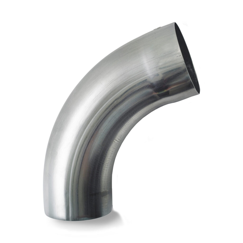 Bocht zink 100mm 72gr (alleen mof) - Rheinzink