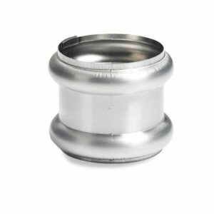 Zinken dubbele overschuifwrong 80 mm - Afbeelding 1