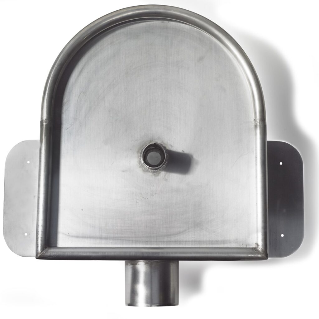 Zinken vergaarbak Oud Amsterdam 100 mm