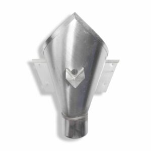 Zinken vergaarbak trechter 80 mm - Afbeelding 1