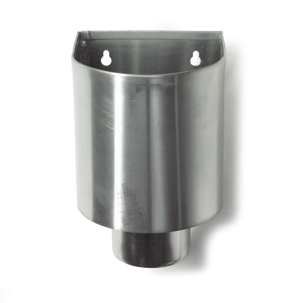 Zinken vergaarbak Mini 60 mm