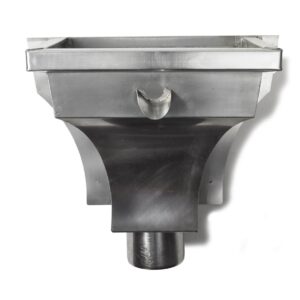 Zinken vergaarbak Den Bosch 100 mm XL - Afbeelding 1