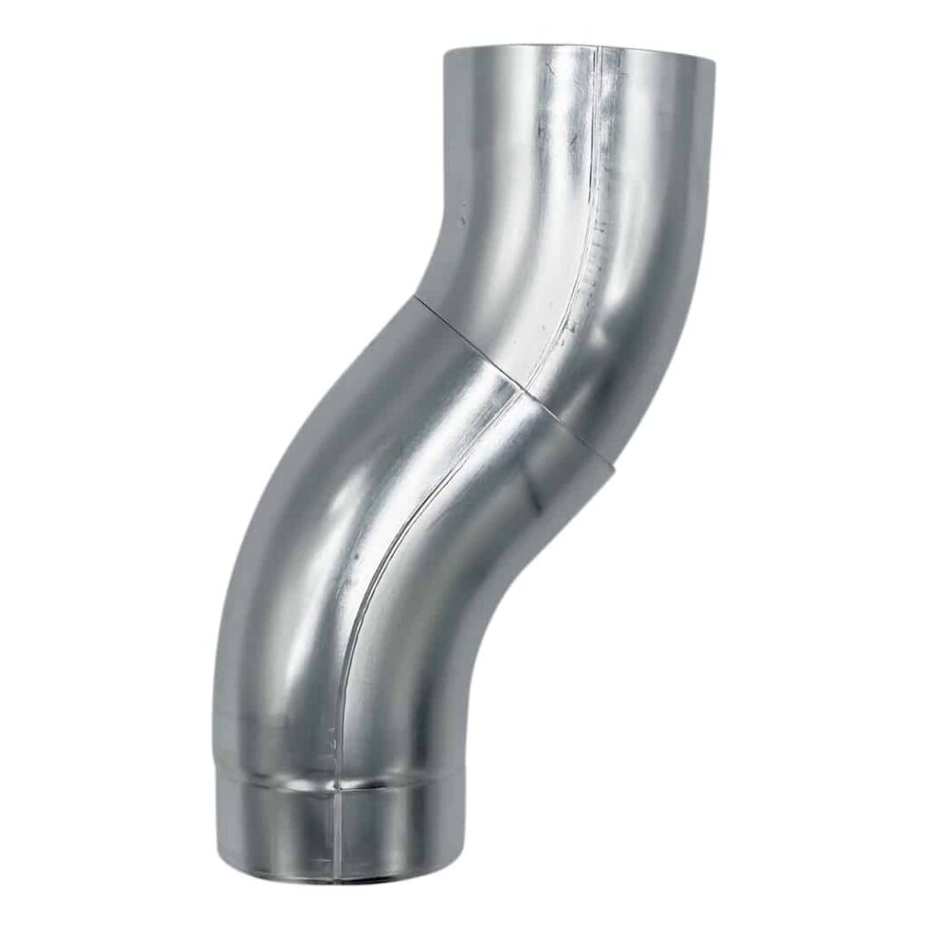 Zinken bocht 80 mm 40gr