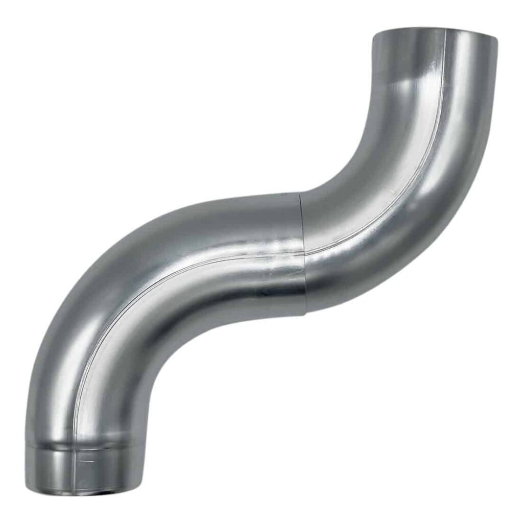 Zinken bocht 80 mm 85gr