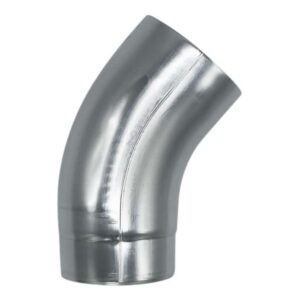 Zinken bocht 80 mm 40gr - Afbeelding 1