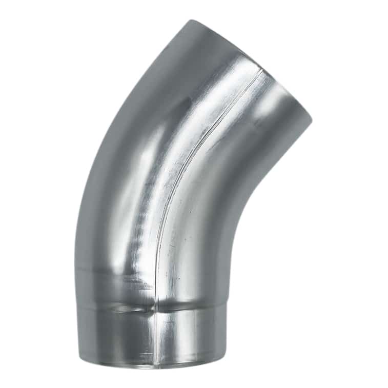Zinken bocht 80 mm 40gr