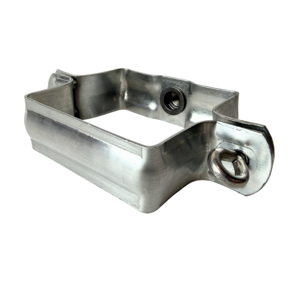 Scharnierbeugel zink 80x80mm M10