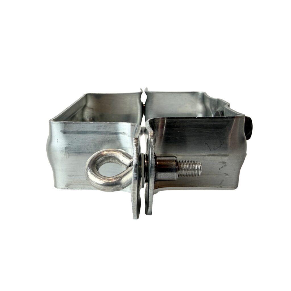 Scharnierbeugel zink 80x80mm M10