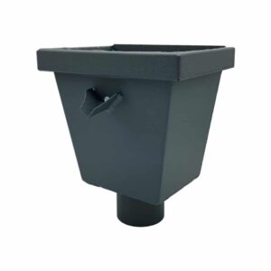 Vergaarbak junior 80mm - antraciet - Afbeelding 1