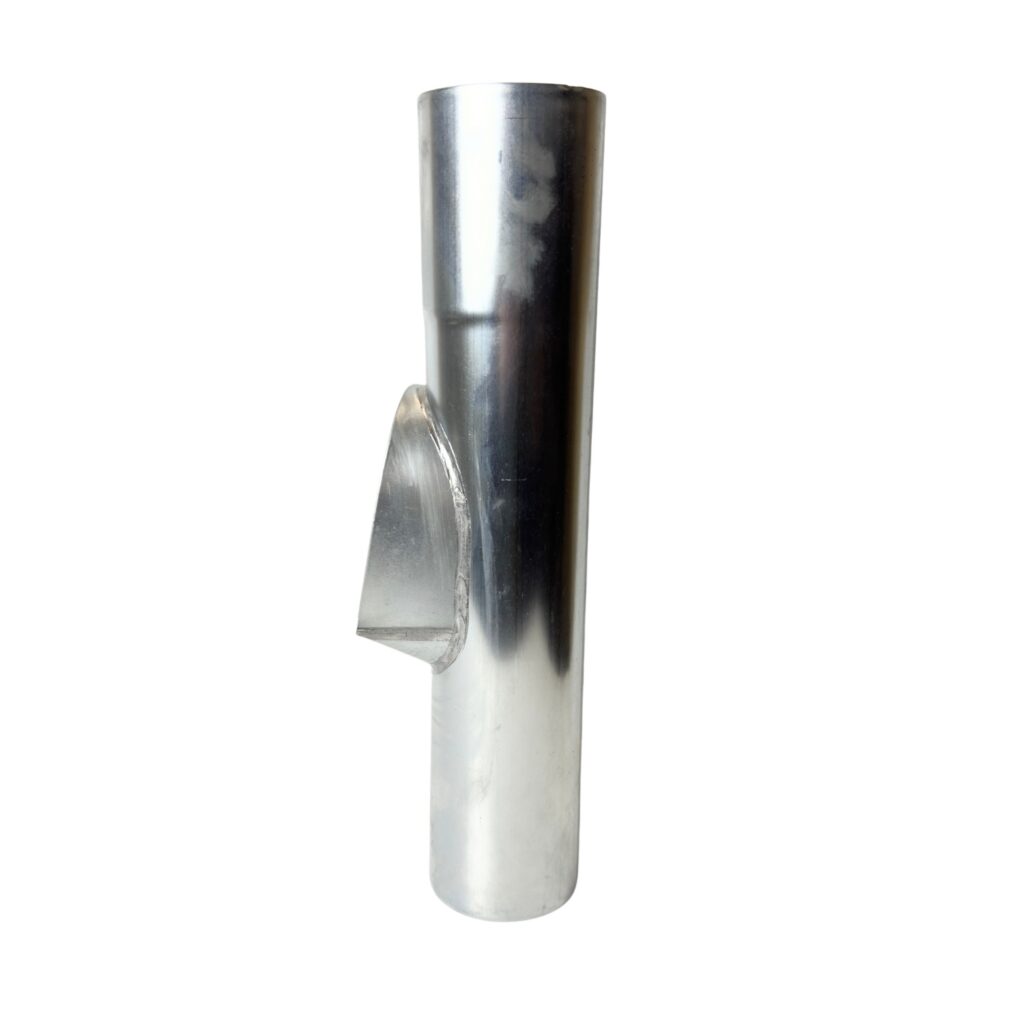 Bladafscheider zink 100mm rond Nedzink