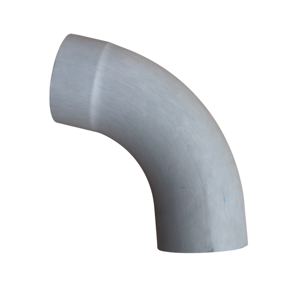 Bocht 72gr 100mm - patinagrijs