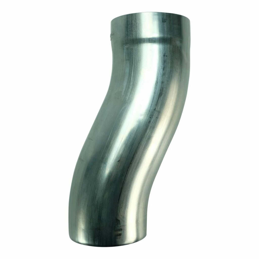 Zinken sprongstuk rond 100 mm - sprong 60 mm