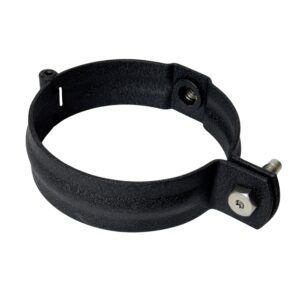 Regenpijp beugel SET 100mm M10 - P.10 zwart - Afbeelding 1