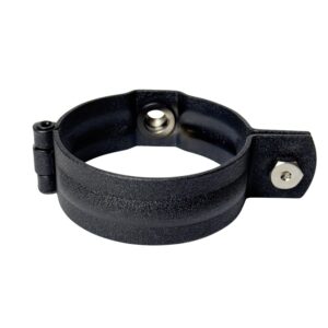 Regenpijp beugel 80mm met M10 draad - zwart - Afbeelding 3