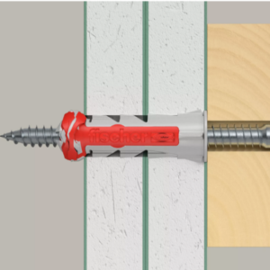 Plug Fischer duo power 10x50mm t.b.v. RVS stift 70mm - Afbeelding 3