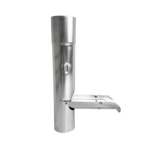Regentonklep zink 60mm - Afbeelding 1