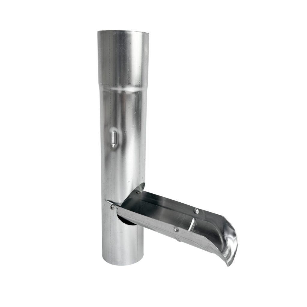 Regentonklep zink 60mm