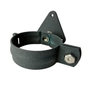 Scharnierbeugel aluminum SET 80mm M10 - antraciet - Afbeelding 3