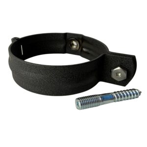 Regenpijp beugel SET 100mm M10 - P.10 zwart - Afbeelding 7