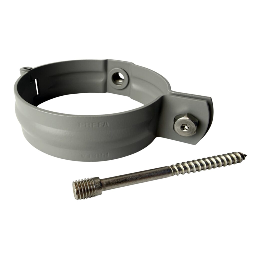 Scharnierbeugel M10 100mm - patinagrijs