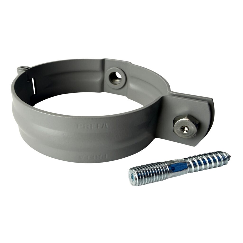 Scharnierbeugel M10 100mm - patinagrijs