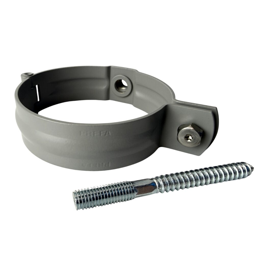 Scharnierbeugel M10 100mm - patinagrijs