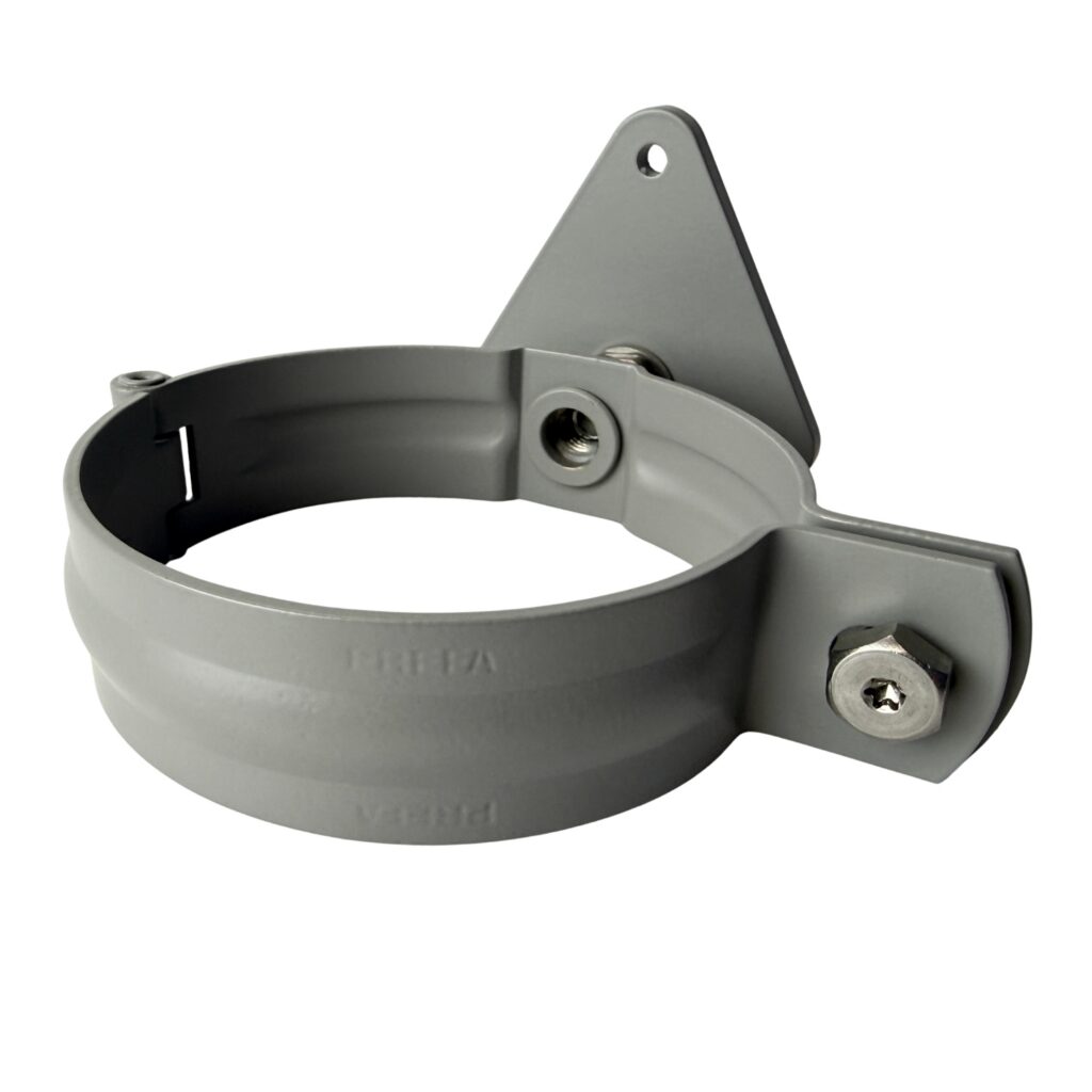 Scharnierbeugel M10 100mm - patinagrijs