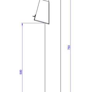 Aluminium regenpijp bladafscheider 80mm rond - antraciet - Afbeelding 5
