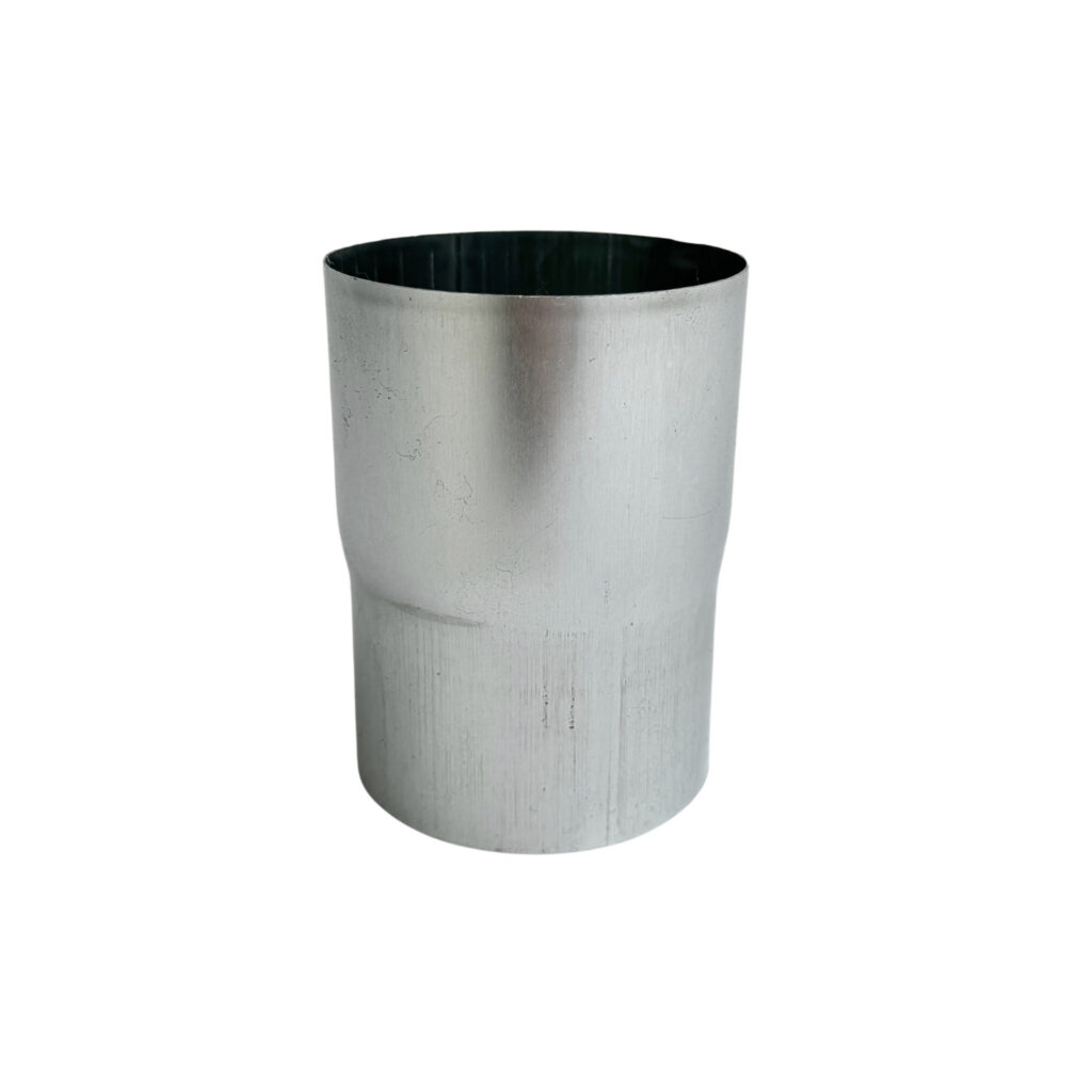 Zinken verbindingsmof voor 80 mm regenpijp