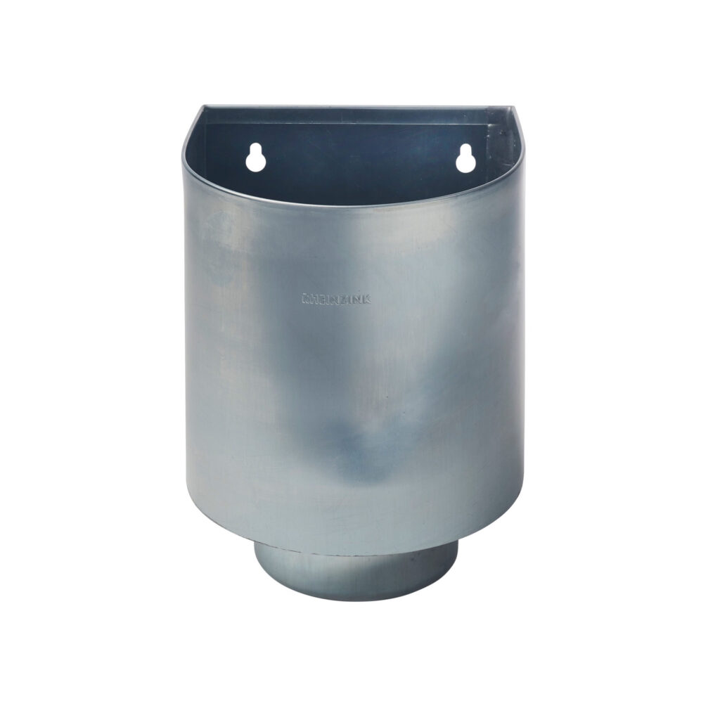 Zinken vergaarbak Mini 100mm