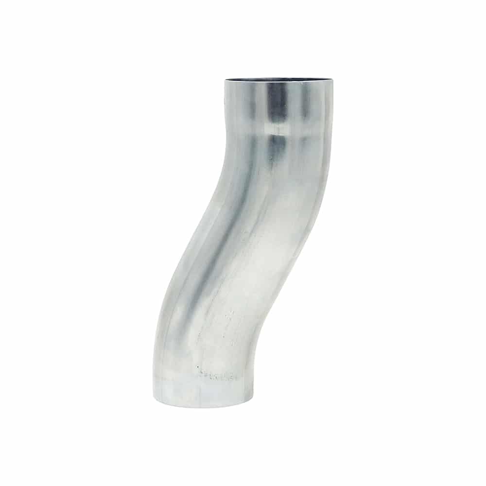 Zinken sprongstuk rond 80 mm - sprong 60 mm - Rheinzink