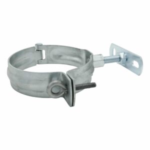 SET overige ondergronden - Zinken beugel 100 mm + montageplaatje + draadeind 40mm - Afbeelding 1