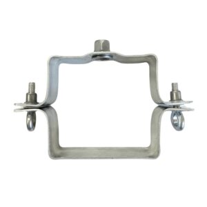 Scharnierbeugel zink 80x80mm M10 - Afbeelding 3