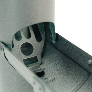 Regentonklep 80mm - antraciet - Afbeelding 3