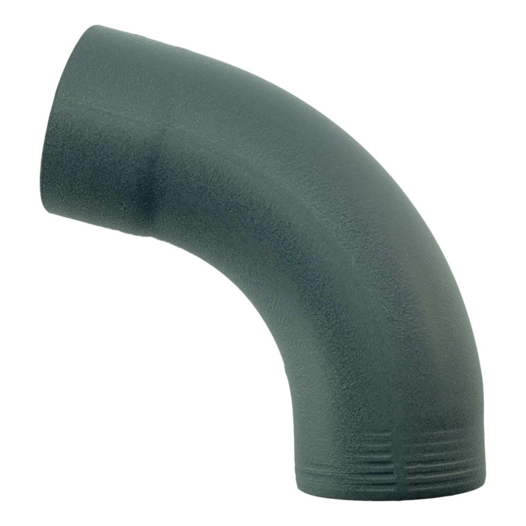 Regenpijp bocht 72gr 80mm - antraciet