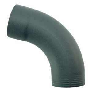 Regenpijp bocht 72gr 80mm - antraciet - Afbeelding 1