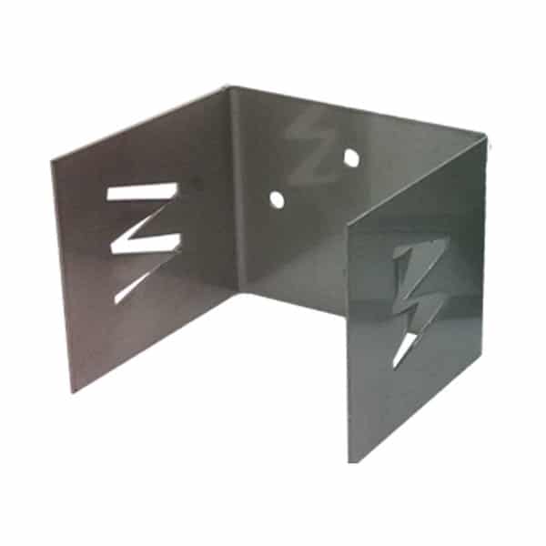 Schroef nis beugel RVS 80x80mm