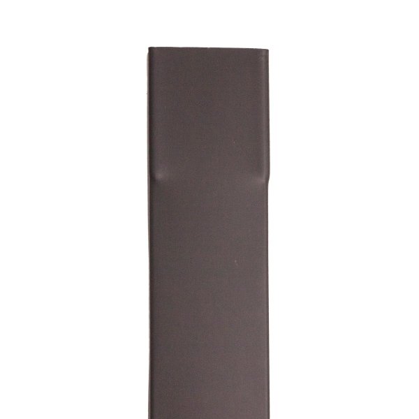 Regenpijp zink 80x80mm 2 meter 0.70mm - Noir