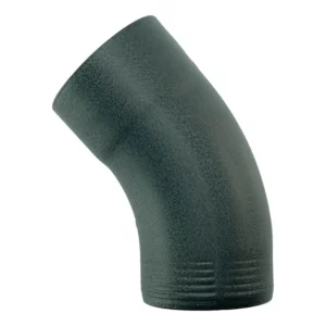 Bocht 40gr 100 mm - antraciet - Afbeelding 1