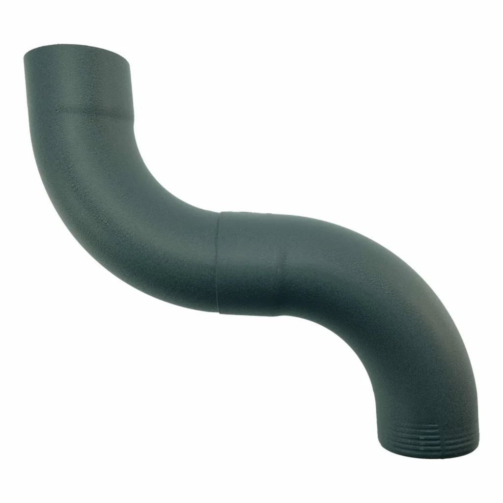 Bocht 85gr 100 mm - antraciet
