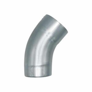 Zinken bocht 100 mm 40gr - Afbeelding 1