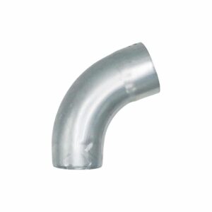 Zinken bocht 100 mm 72gr - Afbeelding 1